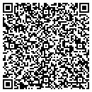 QR code with B & J Delivery Service contacts