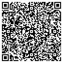 QR code with B E K A contacts