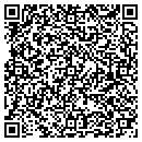 QR code with H & M Concrete Inc contacts