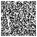 QR code with B & B Florists & Gifts contacts