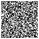 QR code with R & B Crafts contacts