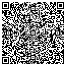 QR code with B & E Farms contacts