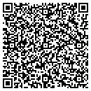 QR code with P And M Trucking contacts