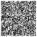 QR code with 3 Day Blinds contacts