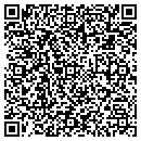 QR code with N & S Trucking contacts