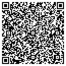 QR code with P & J Glass contacts