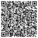 QR code with B & D Cattle contacts