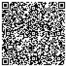 QR code with K & B Clean Up Services contacts
