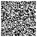 QR code with E & V Excavating contacts