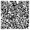 QR code with D M V contacts