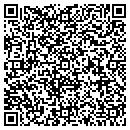QR code with K V Works contacts