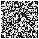 QR code with H & L Hauling contacts