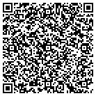 QR code with F AND F CUSTOM SIGNS INC. contacts