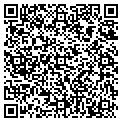 QR code with D & B Hauling contacts