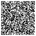 QR code with J & A Hauling contacts
