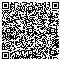 QR code with J G M C contacts
