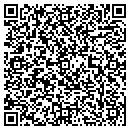 QR code with B & D Hauling contacts