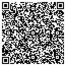 QR code with He Hauling contacts