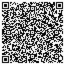 QR code with P & G Hauling Inc contacts