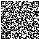 QR code with E & L Poured Foundation contacts