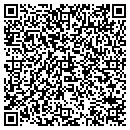 QR code with T & B Bauling contacts