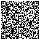 QR code with P M Hauling contacts