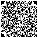 QR code with R Crockett contacts