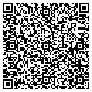 QR code with P A Kroblin contacts