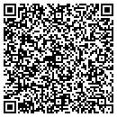 QR code with P&E Hauling Inc contacts
