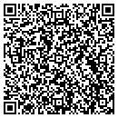 QR code with E & R Hauling contacts