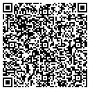 QR code with P & J Farms contacts