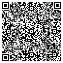 QR code with B & L Cattle contacts