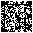 QR code with P J Flower Garden contacts