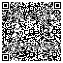 QR code with K T Noodle contacts