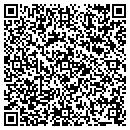 QR code with K & M Trucking contacts