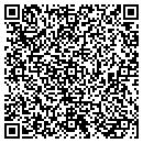 QR code with K West Concrete contacts