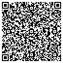 QR code with E & E Lumber contacts