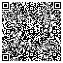 QR code with R Hamilton contacts