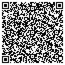 QR code with V & T Orchids Inc contacts