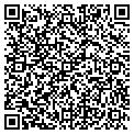QR code with M & G Flowers contacts