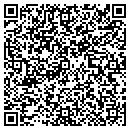 QR code with B & C Nursery contacts