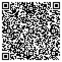 QR code with B & Z contacts