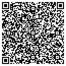 QR code with H & F Moving & Hauling contacts