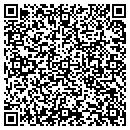 QR code with B Strauser contacts