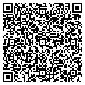 QR code with H S Floral contacts