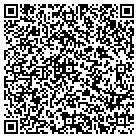 QR code with A Blaze Firefighter Moving contacts