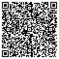 QR code with P & R Concrete Co contacts