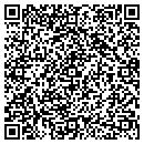 QR code with B & T Window Installation contacts