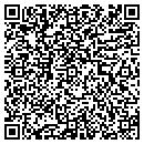 QR code with K & P Bonding contacts