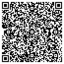 QR code with J J's Yogurt contacts